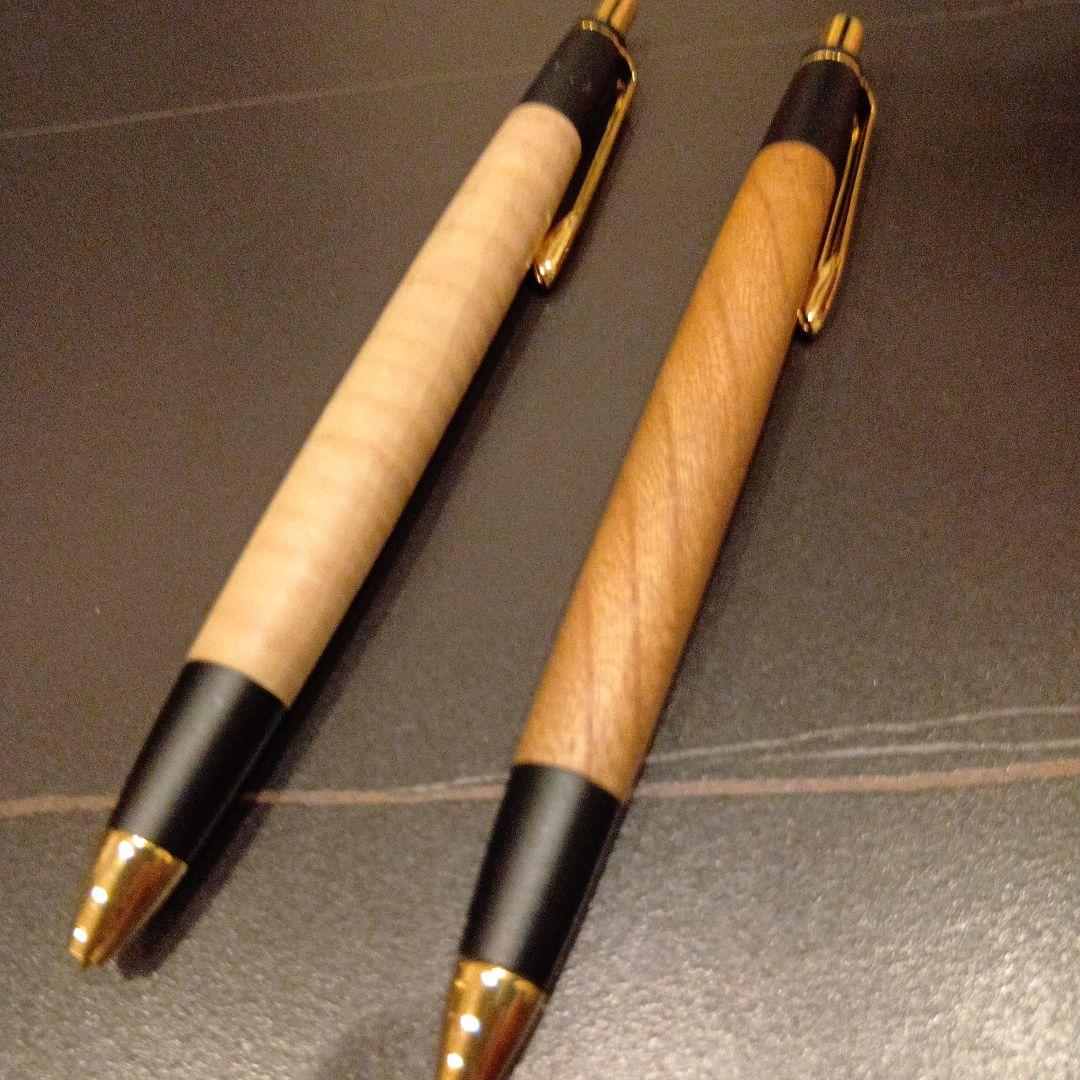 れん極美品　ボナンペン欅シャープペン