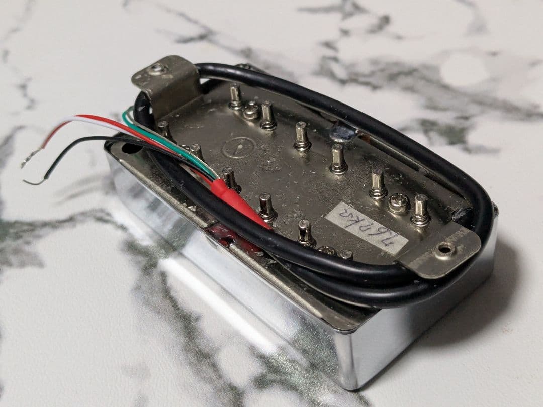 アルニコV 　白銅プレート　4芯　 ヘクサポールピース　装飾カバー　ハムバッカー