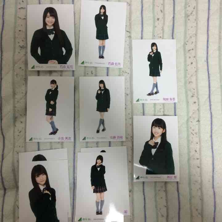 欅坂46 生写真 初制服衣装
