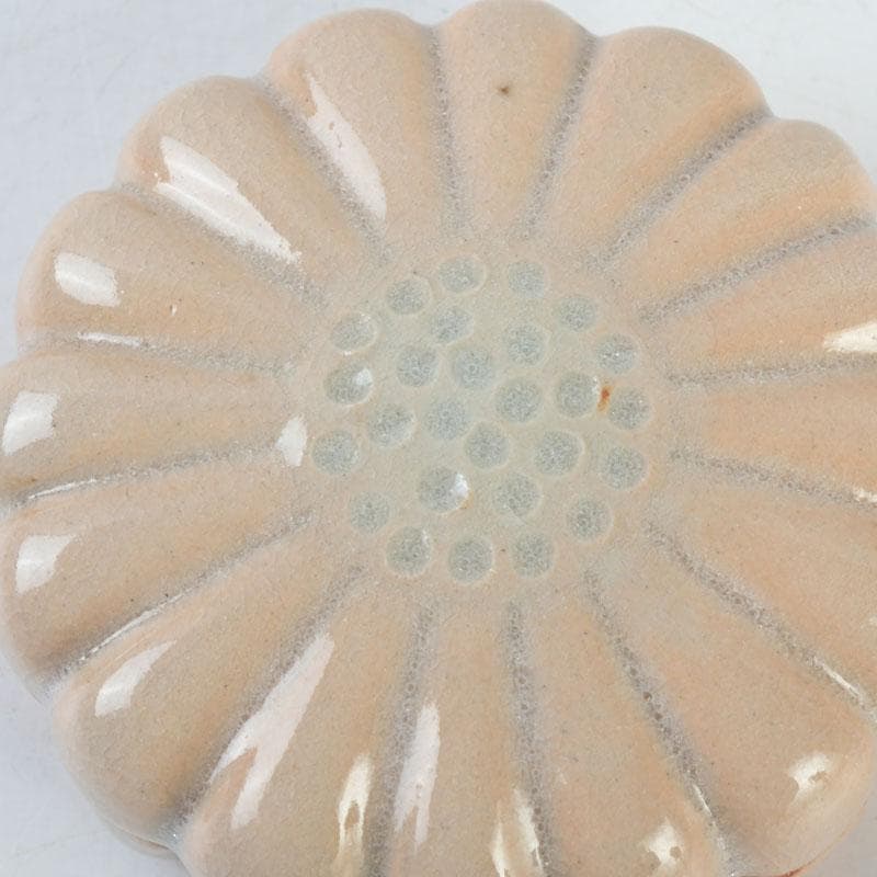 茶道具　萩焼　増野陶花作　花香合　共箱　V　9720