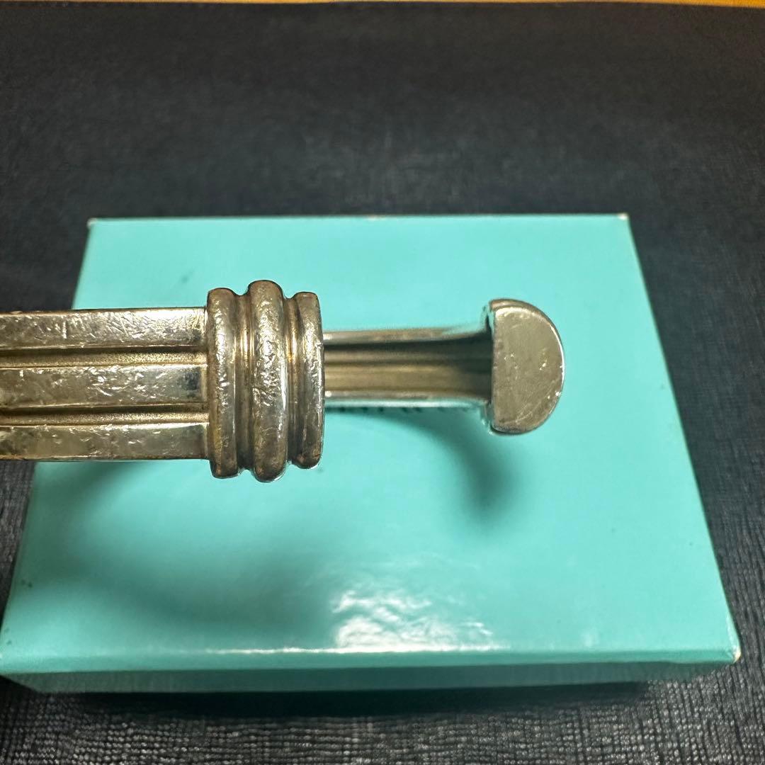 ティファニー バングル グルーブド SV 中古