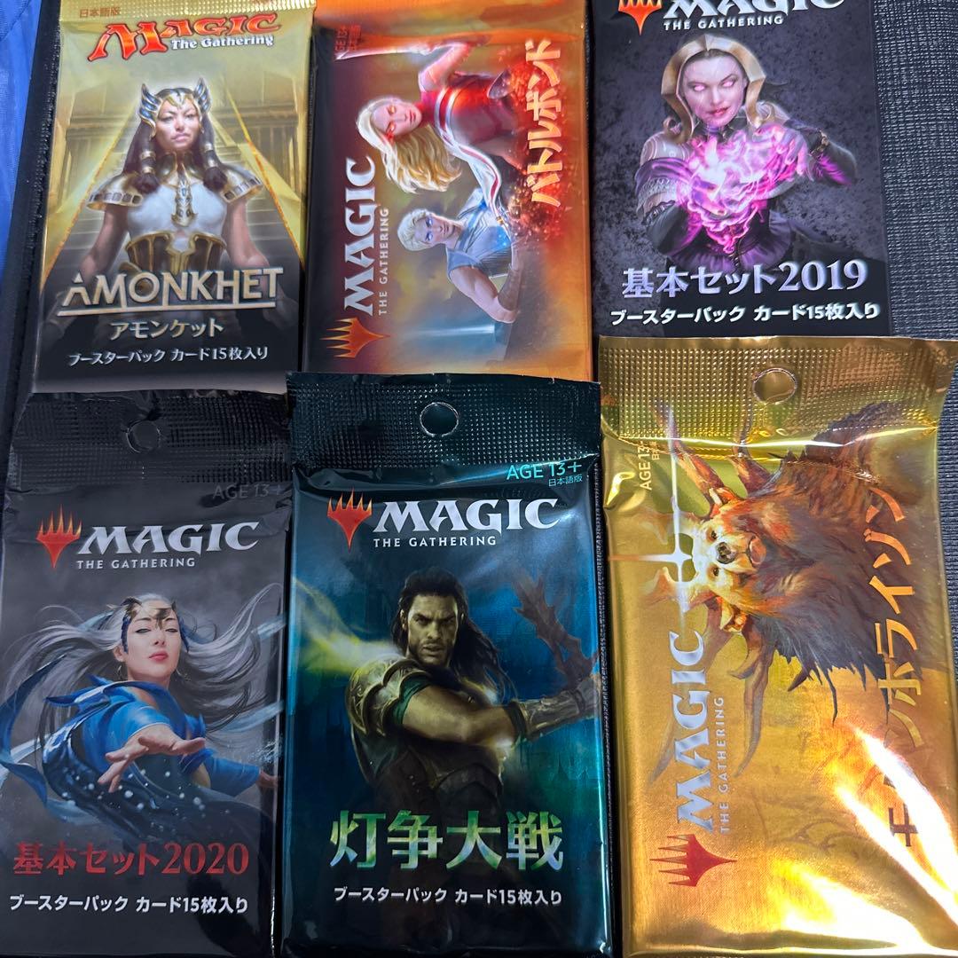 mtg 日本語版ブースター 37種類+トーナメントパック4種類まとめ売り