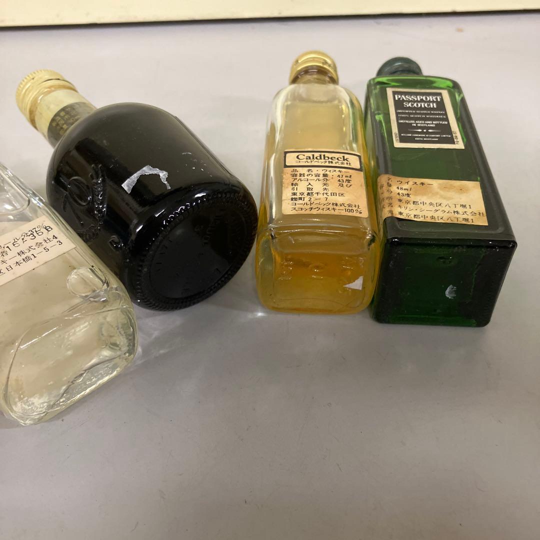 E-壁 ミニボトル 古酒 ウイスキー ジン まとめ売り 11本セット J&B