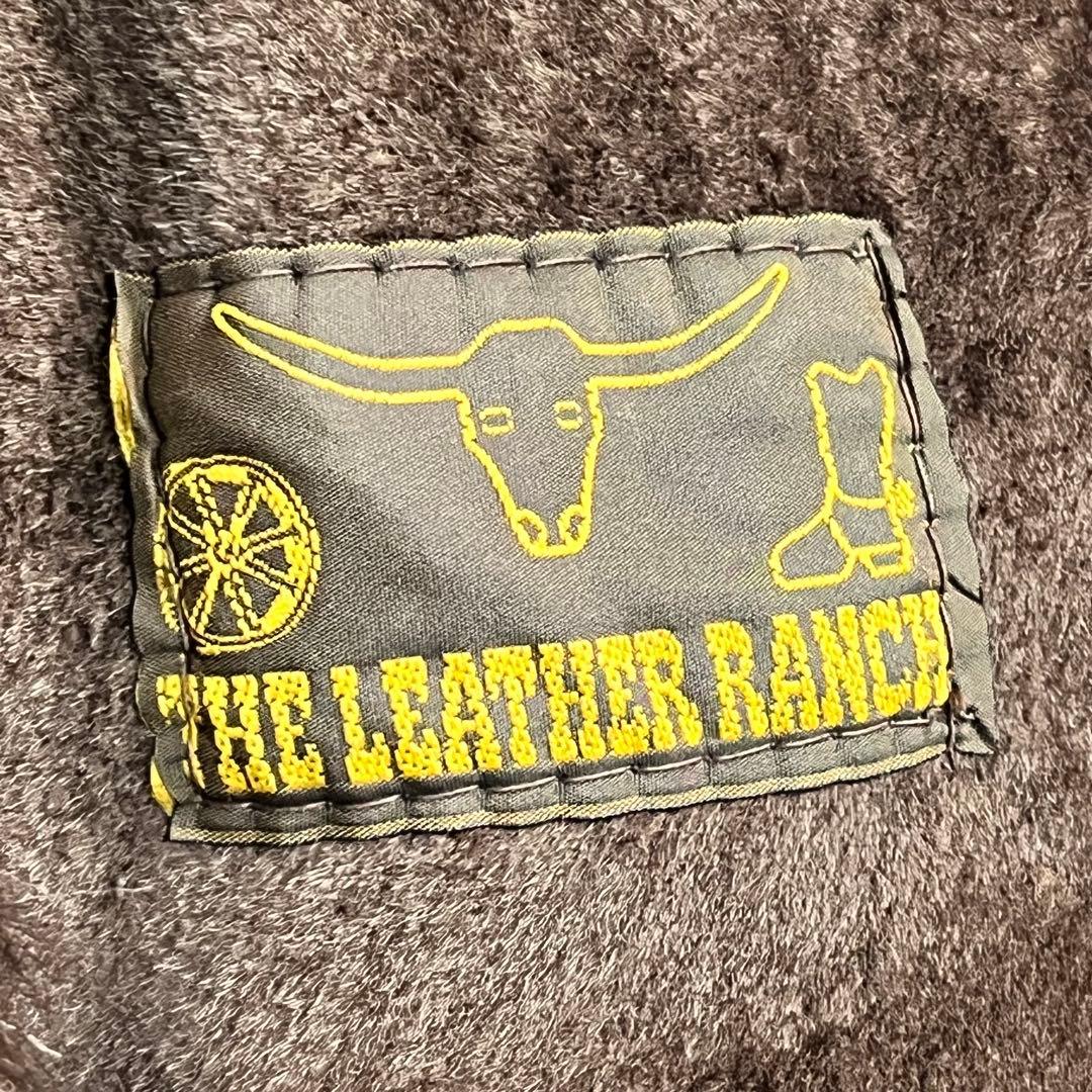 リアルムートン カウボーイマント 本革 毛皮 THE LEATHER RANCH