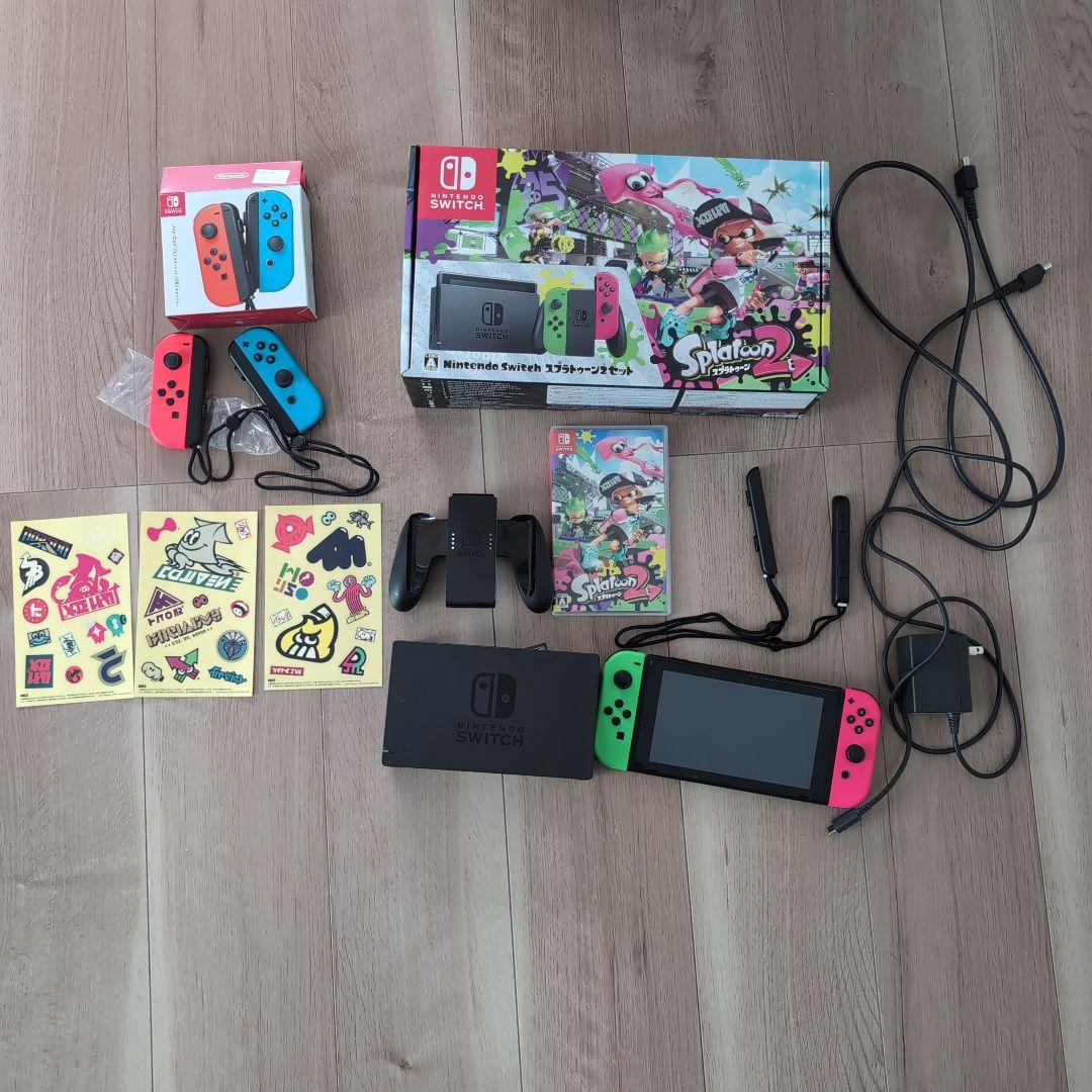 Nintendo Switch Splatoon2 特別版　ジョイコンセット