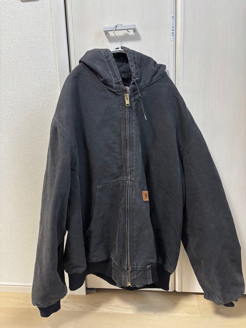 Carhartt フード付きジャケット ダークグレー　アクティブジャケット