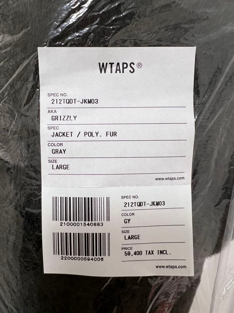 佐*ん様 新品 21AW WTAPS GRIZZLY JACKET 25AWダブ