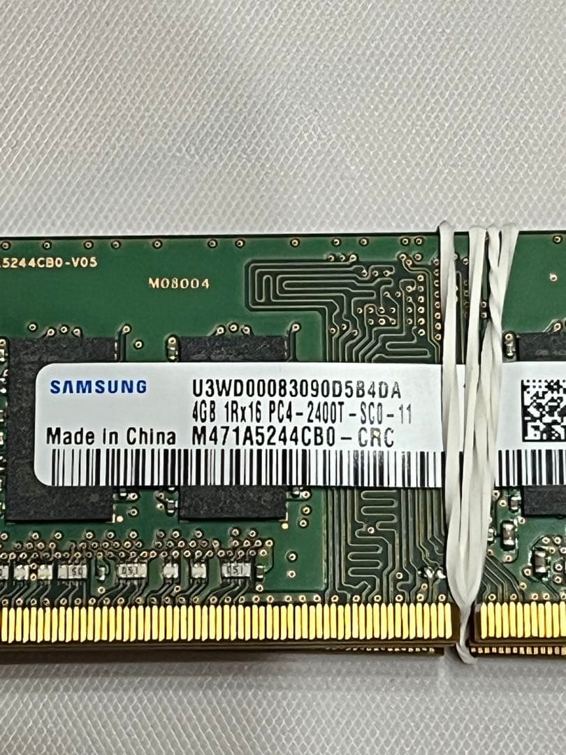 SAMSUNG 4GB 1R×16 PC4-2400T×204枚
