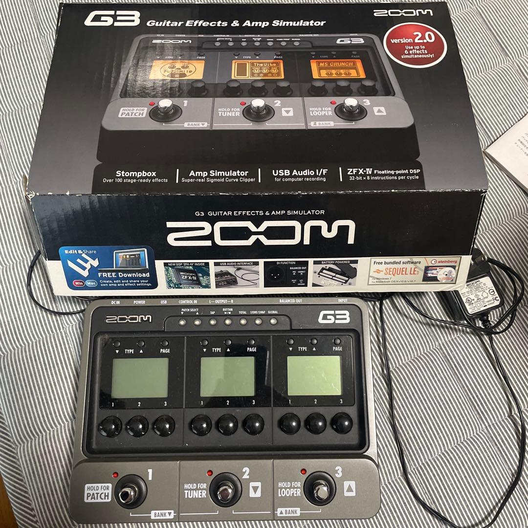 ZOOM G3マルチエフェクター