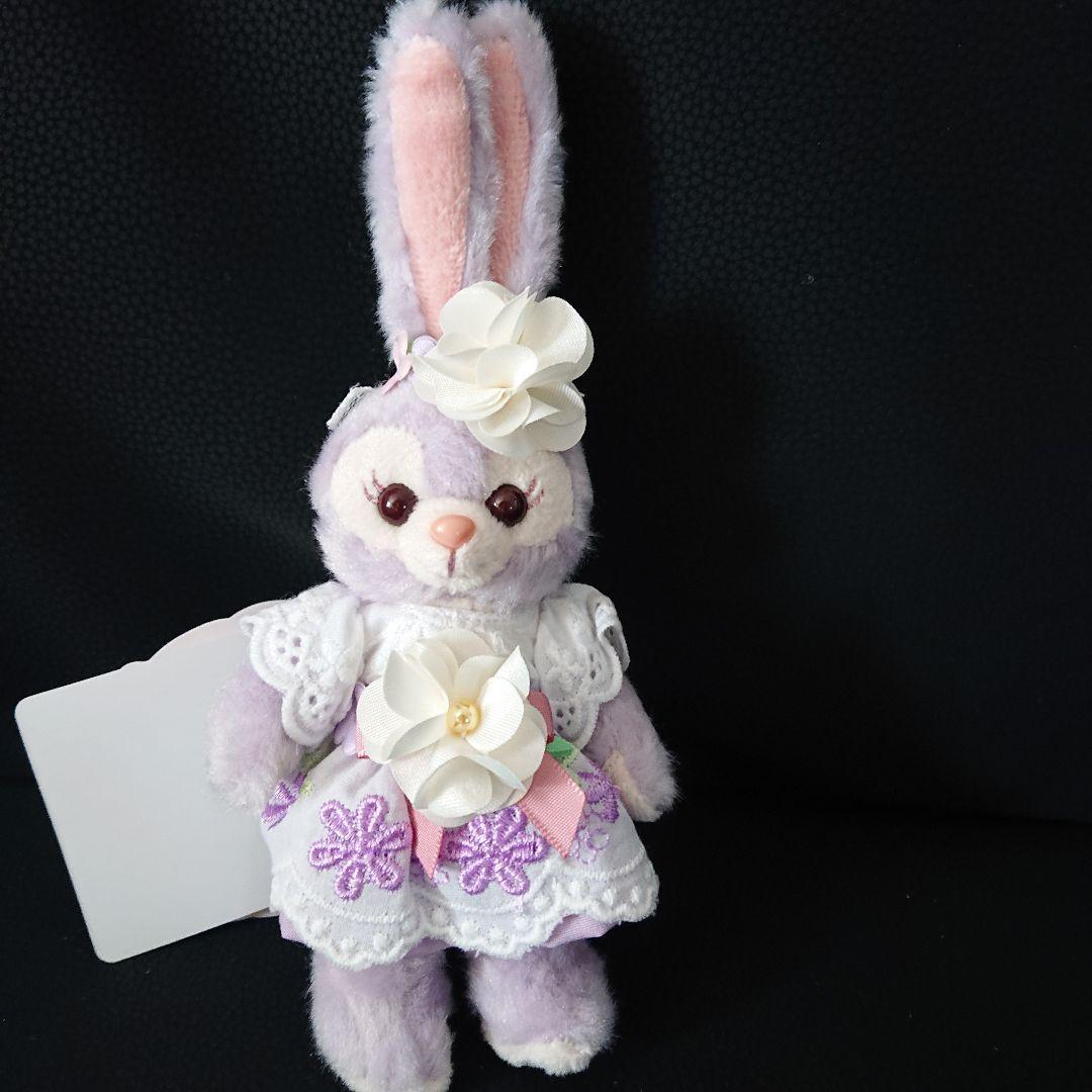 新品タグ付 ダッフィー&フレンズ スプリングインブルーム ぬいぐるみバッジセット