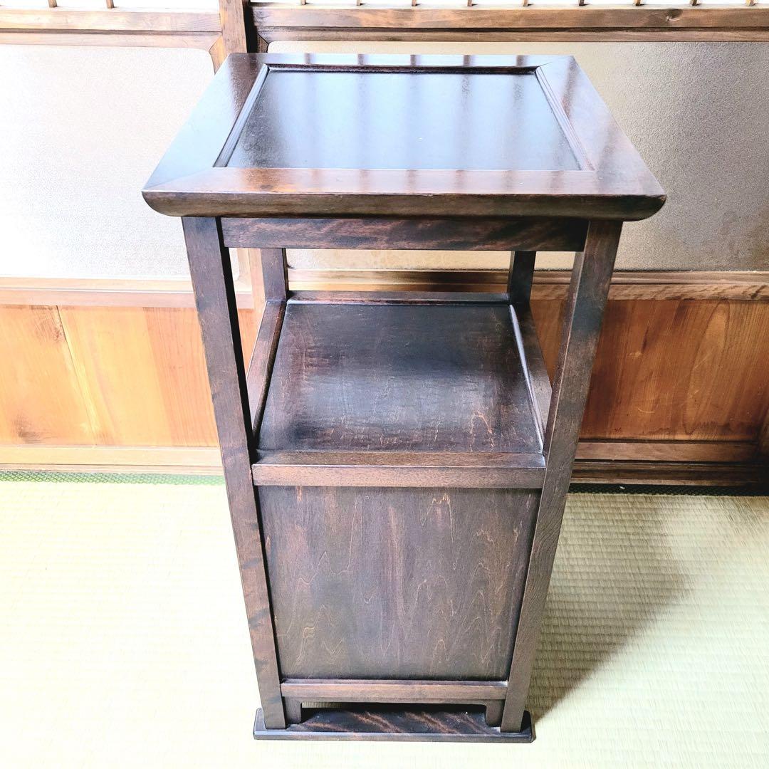 松本民芸家具 ミズメザクラ A型電話台