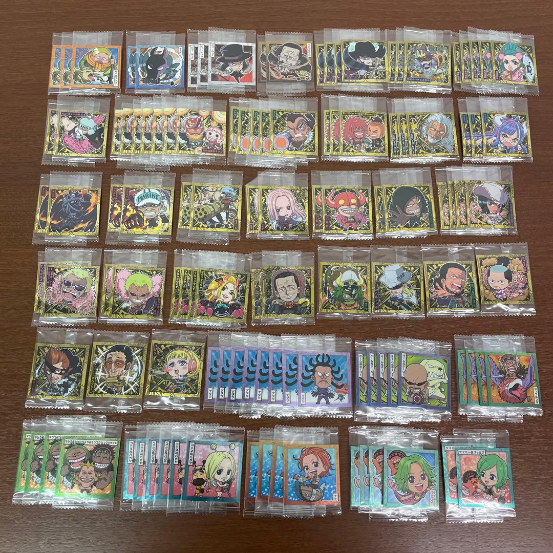 ❶ワンピース 大海賊ウエハースシール SEC SGR多数 約330枚