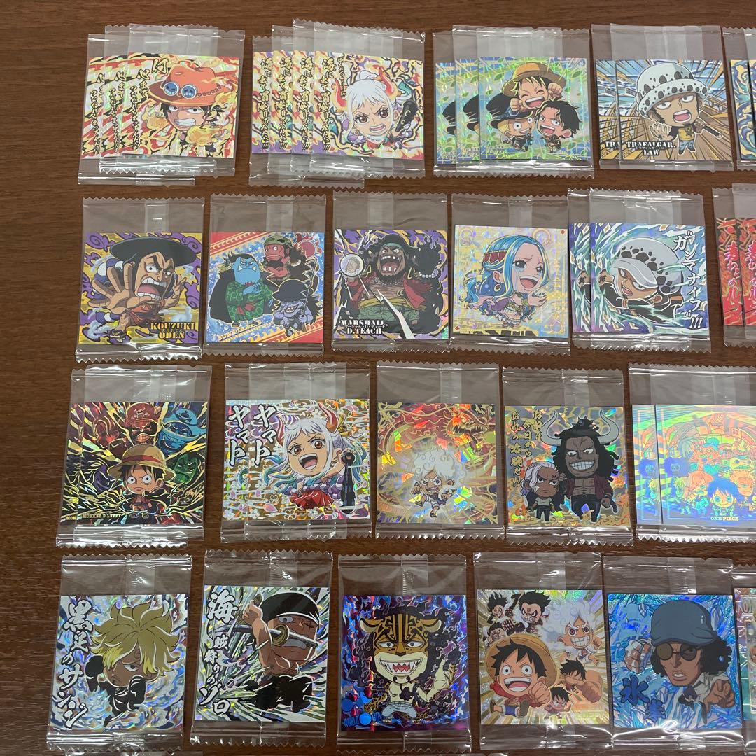 ❶ワンピース 大海賊ウエハースシール SEC SGR多数 約330枚