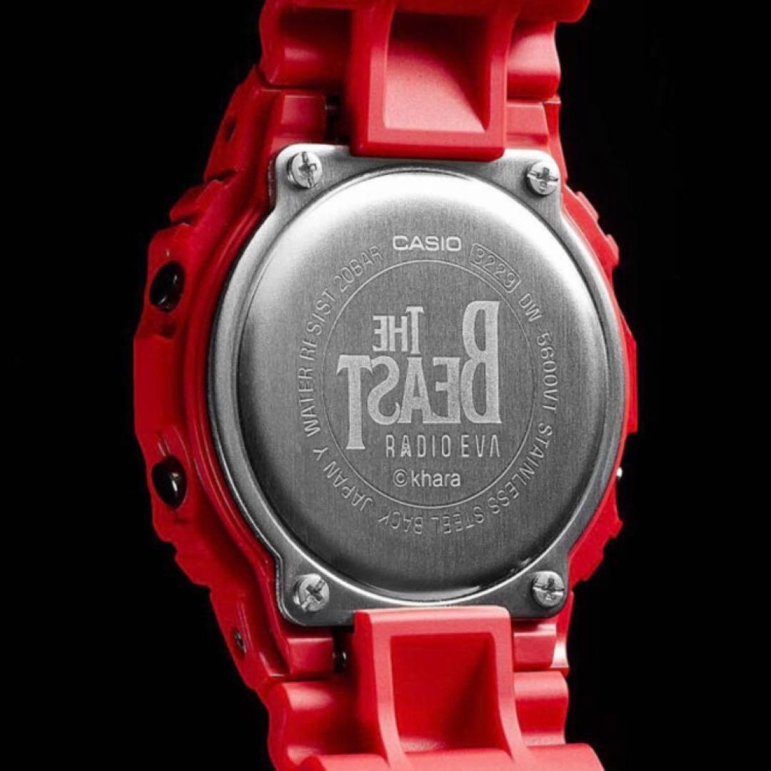 腕時計Gショック 正規品未使用エヴァンゲリオン 2号機 式波 アスカ ラングレー