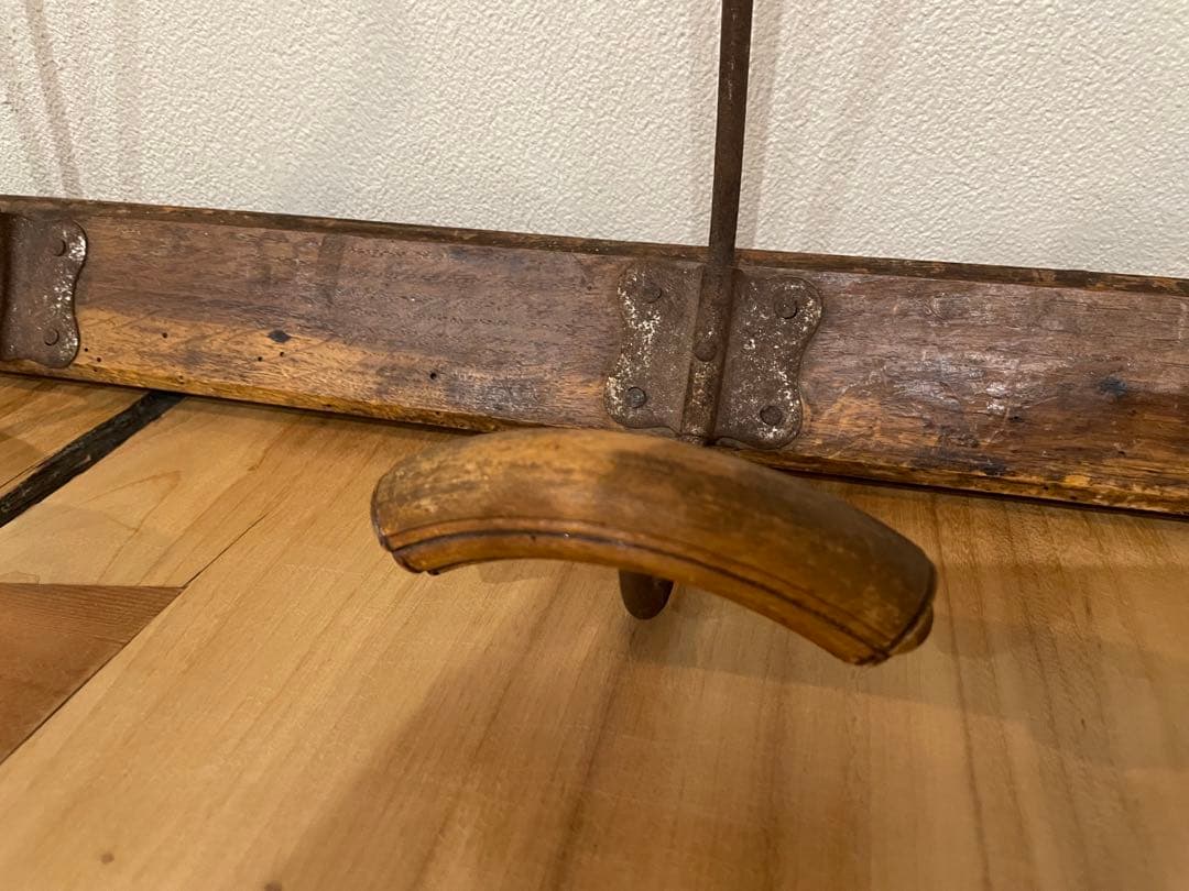 アンティーク 木製 壁掛け ウォールフック