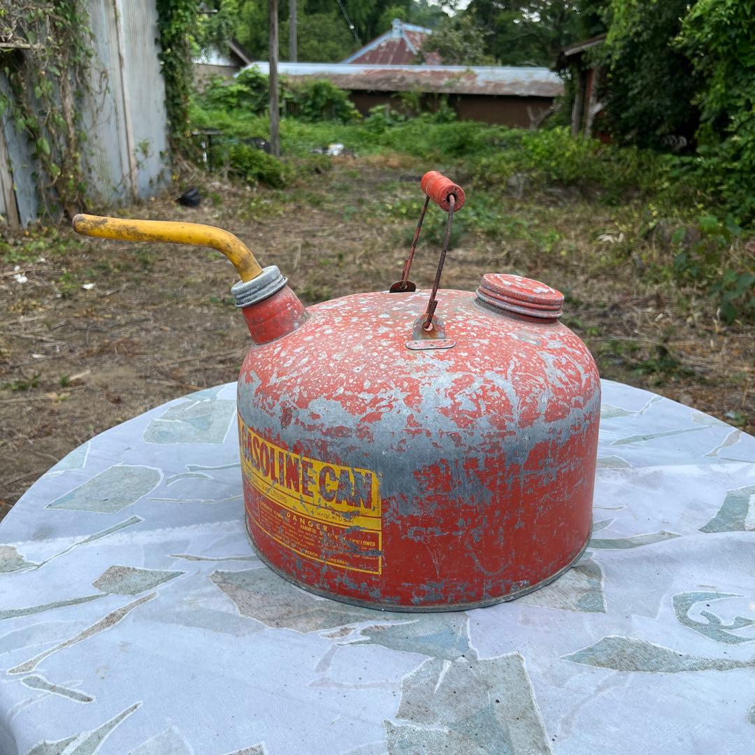 アンティーク　Eagle 2.5ガロンガス缶　亜鉛メッキ