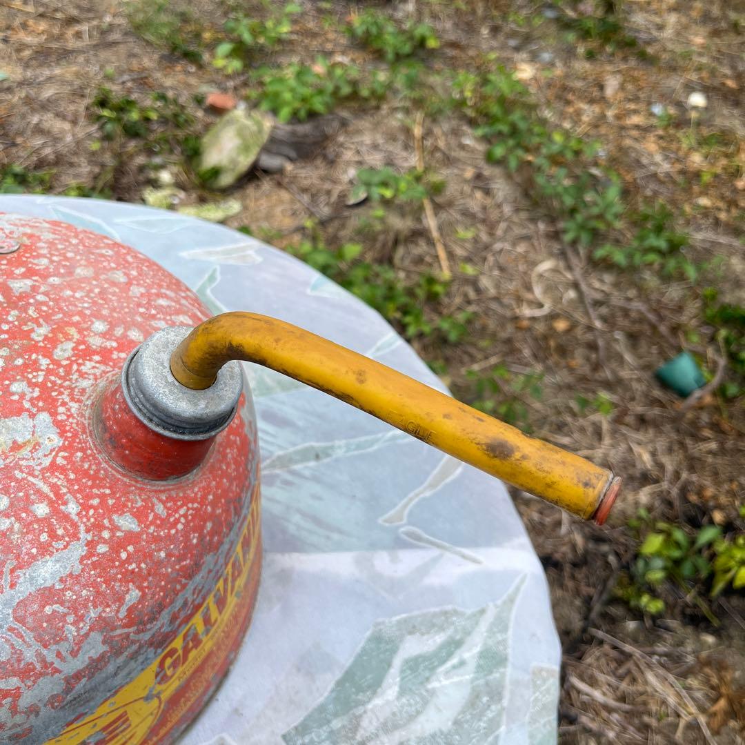 アンティーク　Eagle 2.5ガロンガス缶　亜鉛メッキ