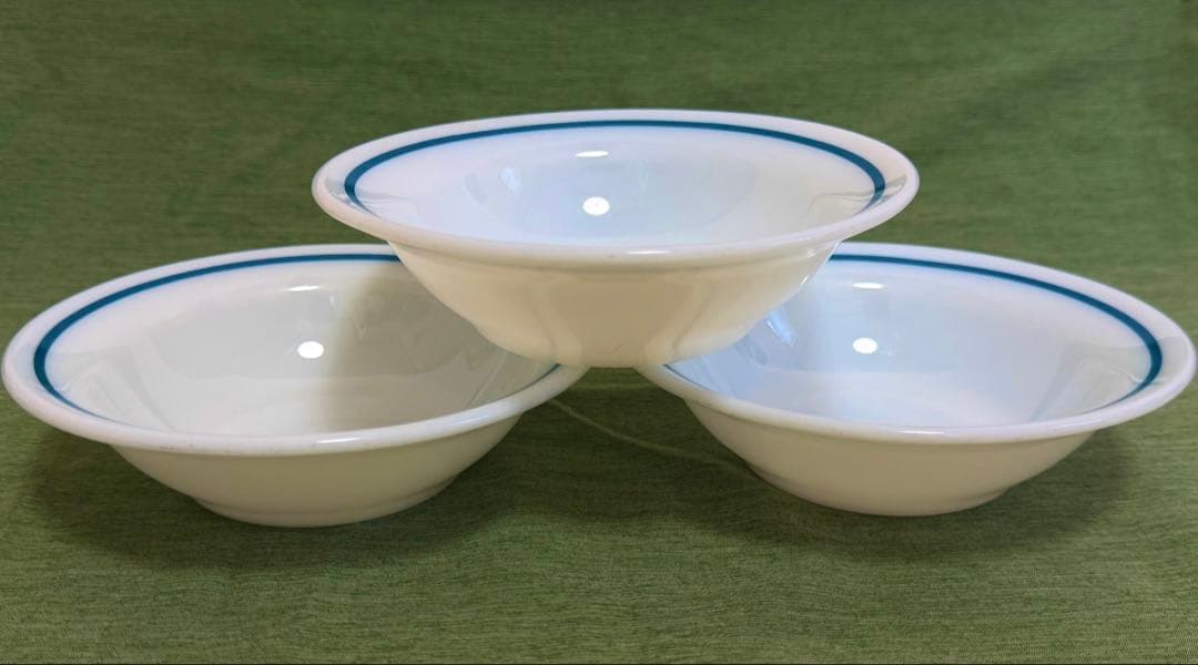 米軍 実物 PYREX ボウル 3枚 USN①