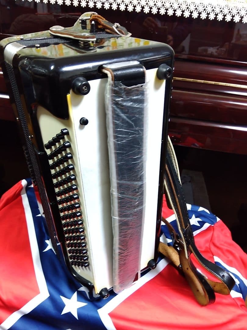 【動作現状品】YAMAHA 〈YA-80〉 アコーディオン 独奏用最高級モデル