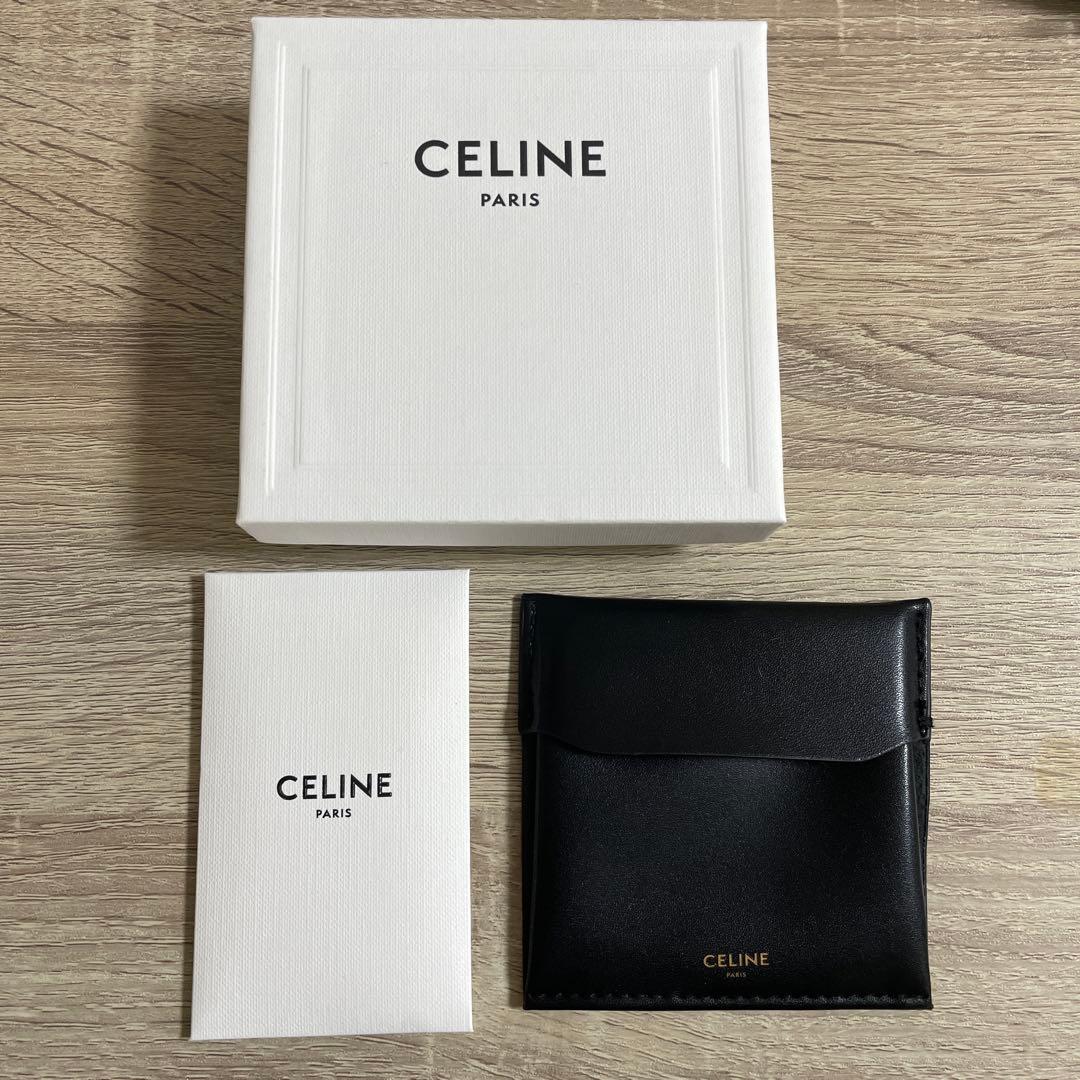 CELINE アシンメトリックリング　ゴールド