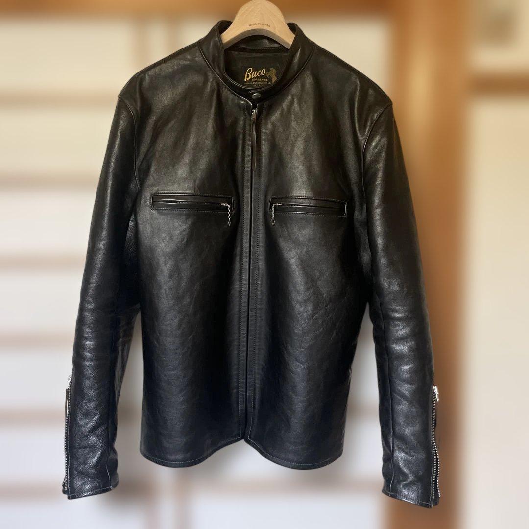 BUCO ブコ J-100シングルライダース ホースハイド 馬革 サイズ42