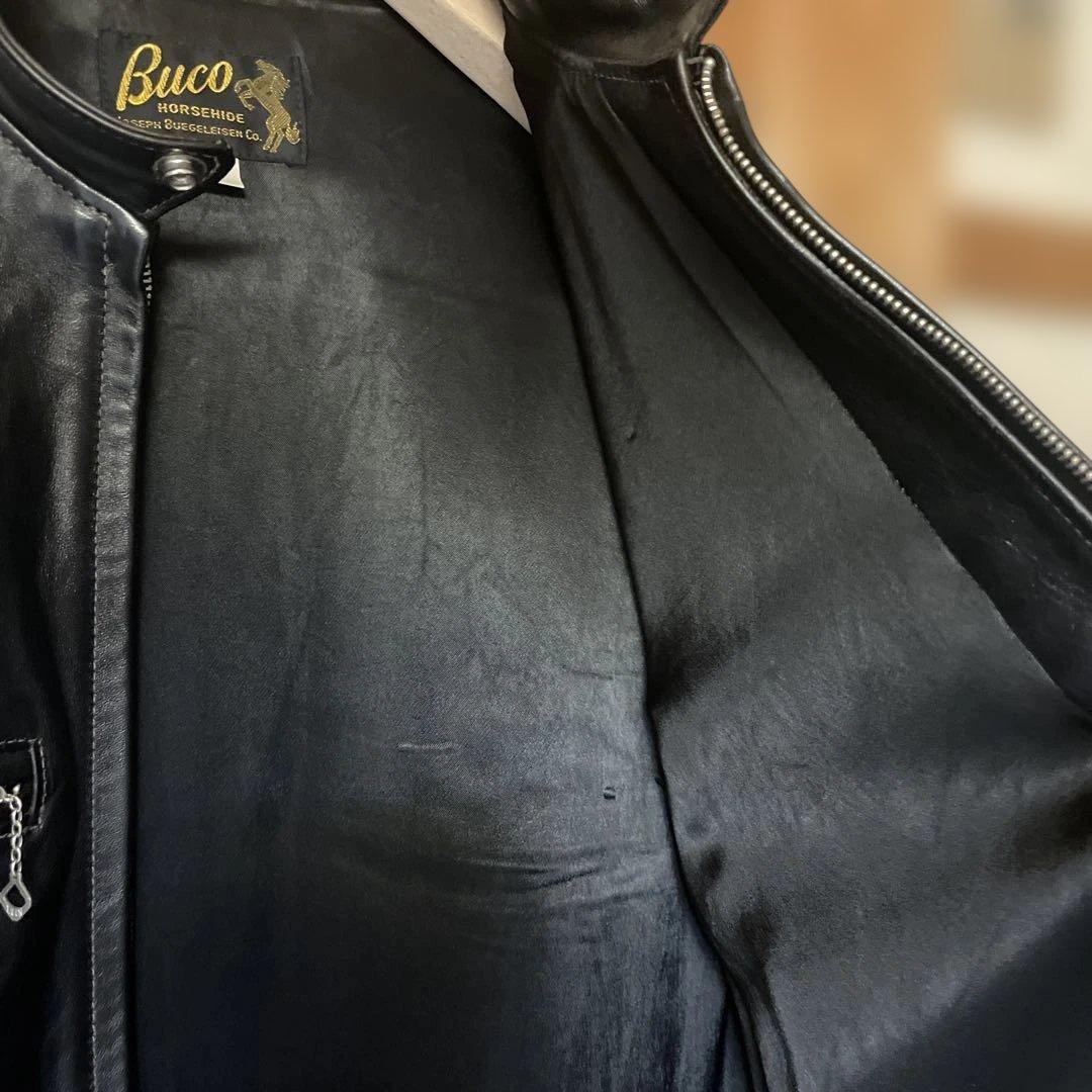 BUCO ブコ J-100シングルライダース ホースハイド 馬革 サイズ42