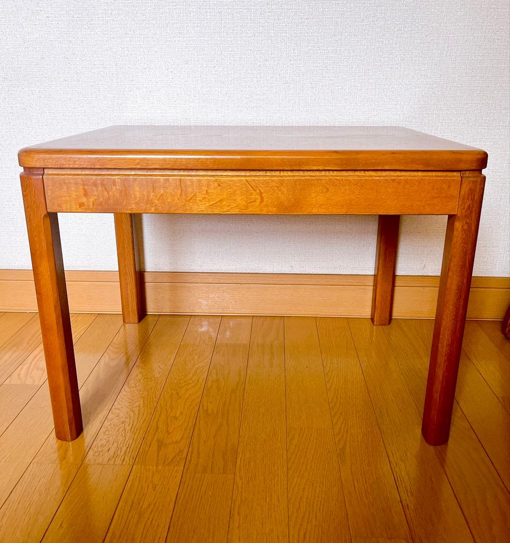 超希少 オールドカリモク サイドテーブル karimoku レトロ家具　②
