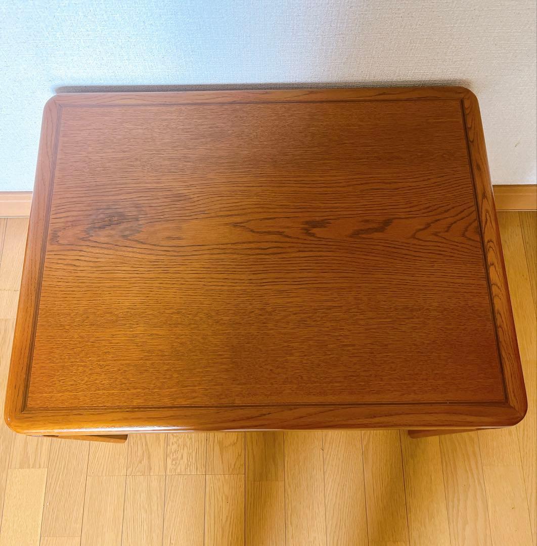 超希少 オールドカリモク サイドテーブル karimoku レトロ家具　②