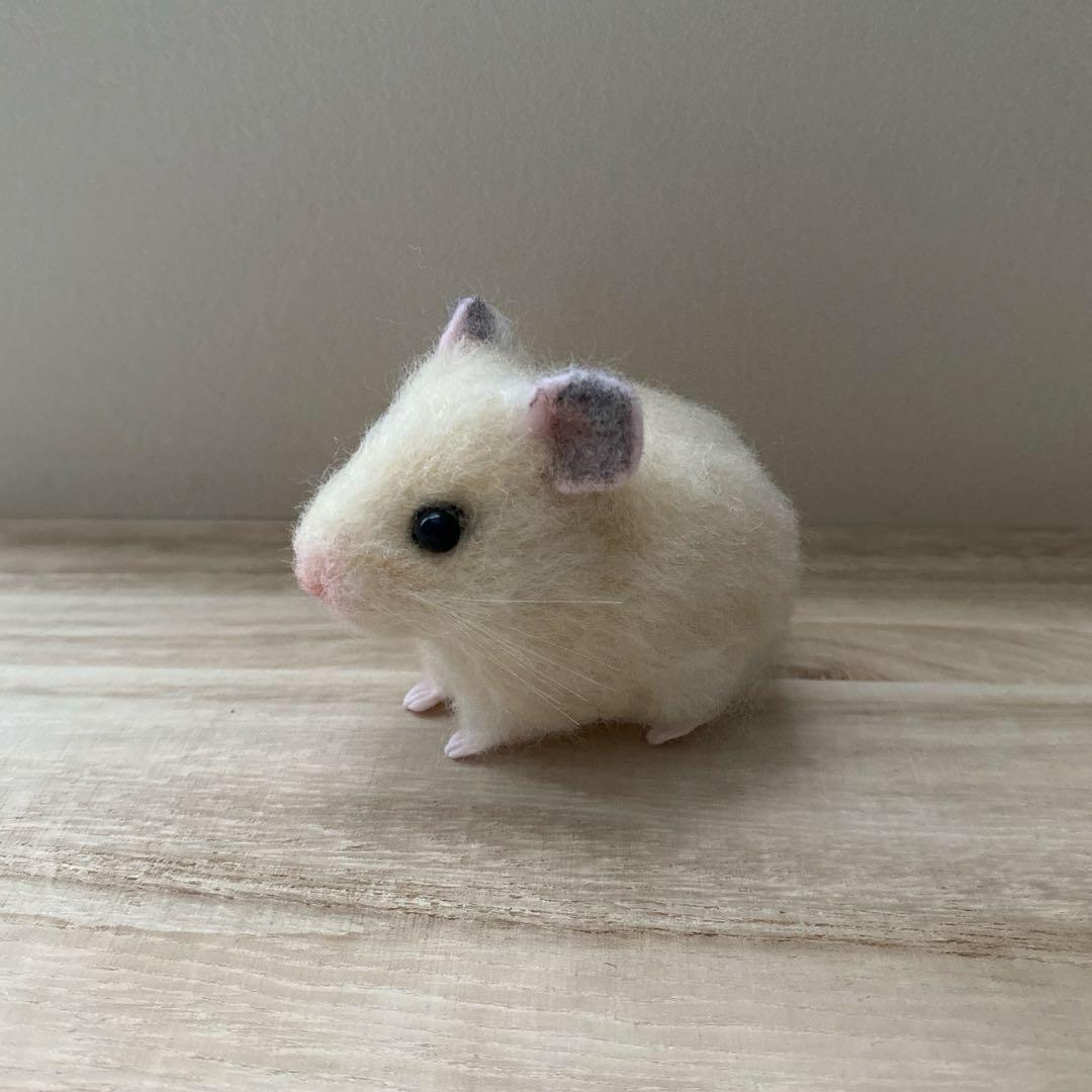 【羊毛フェルト】ハムスター★オーダー（うみ）