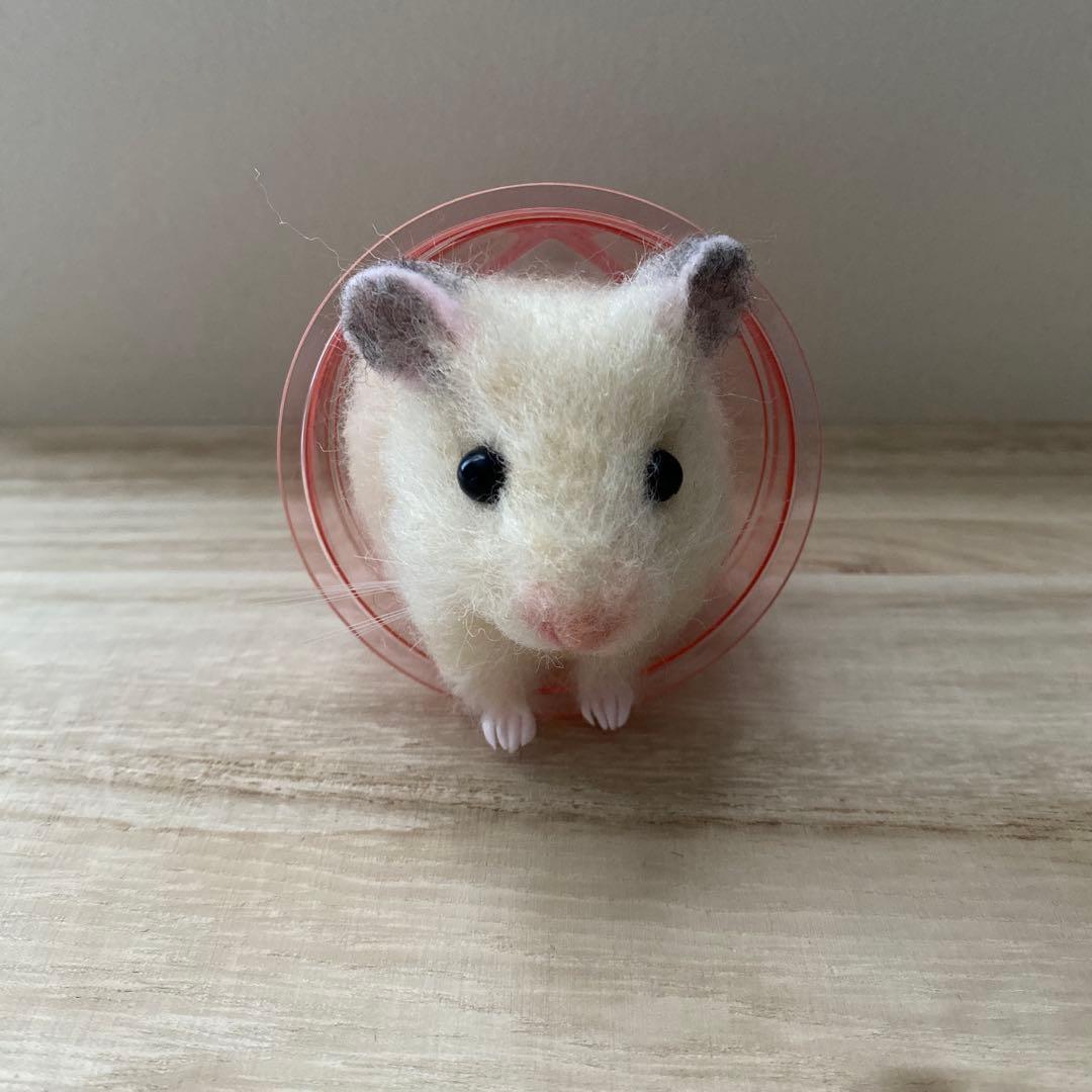 【羊毛フェルト】ハムスター★オーダー（うみ）