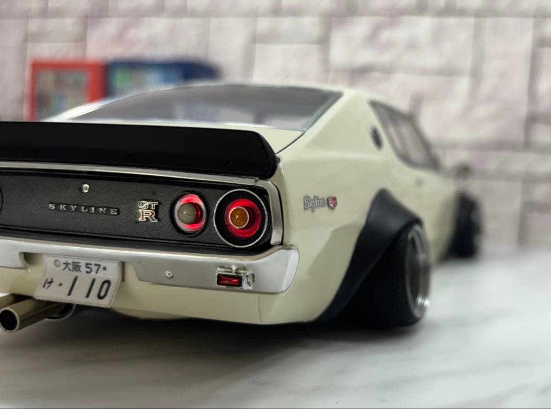 1/18ミニカー IGケンメリGTR MK-Ⅲ深リムスーパーワイドカスタム