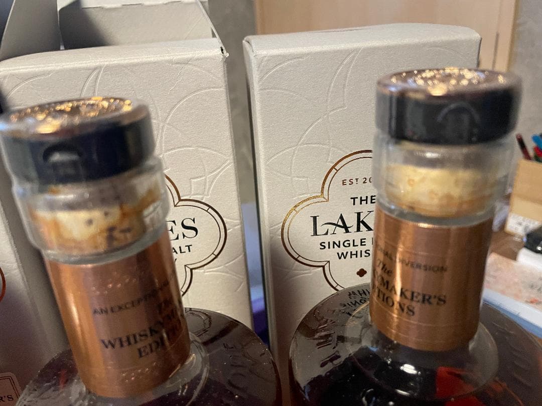 10月末まで特価 THE LAKES シングルモルトウイスキー 6本セット