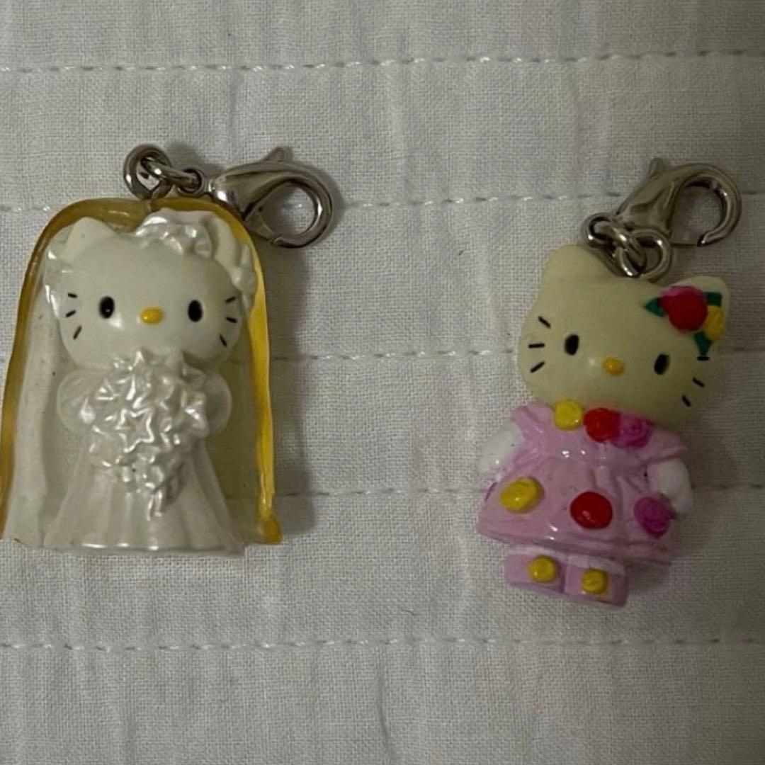 キティ　チャーム ウエディングドレス 2005年　レトロ　レア　サンリオ　根付け