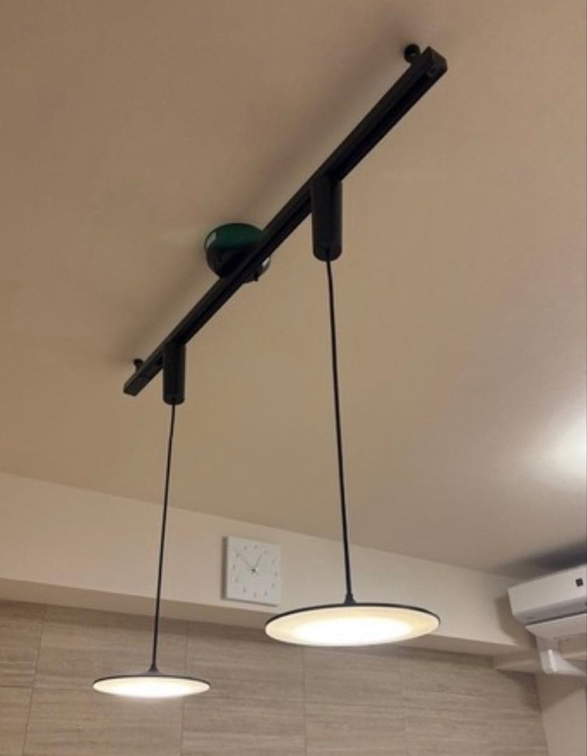 Panasonic ペンダントライト2点セット　パネルミナ　ブラック