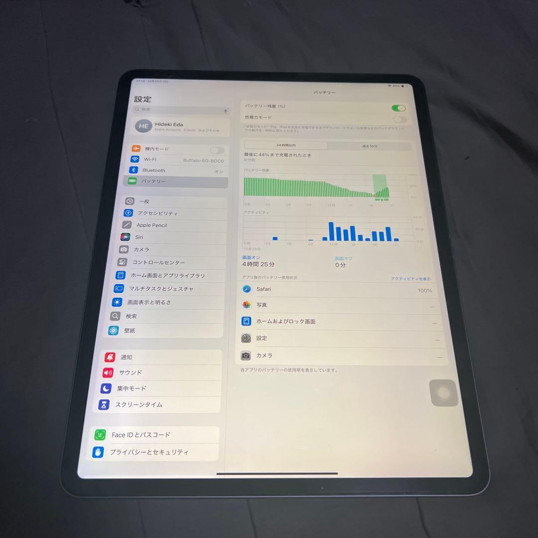 Apple iPadpro 12.9(第3世代) 256GB AppleP2
