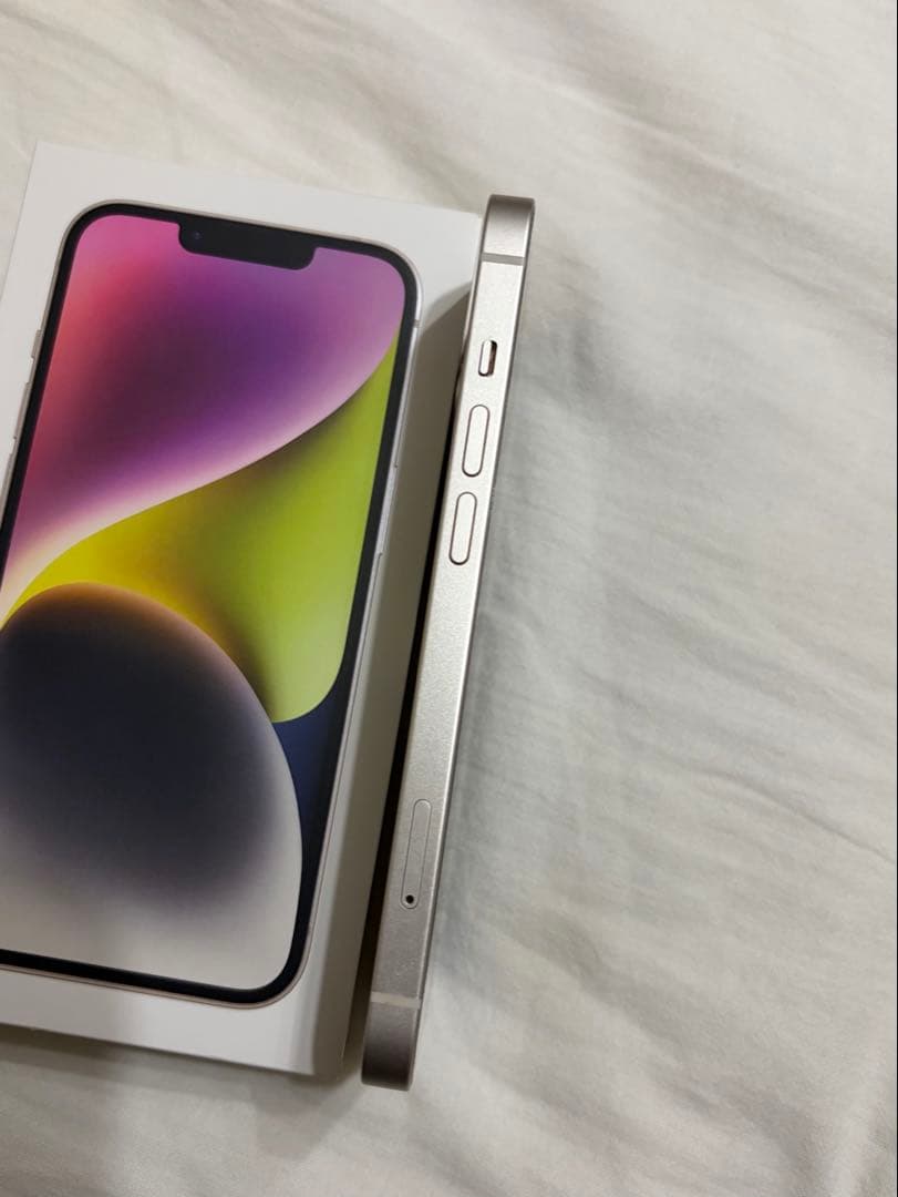 iPhone14 128GB 本体 外カメラ不良あり