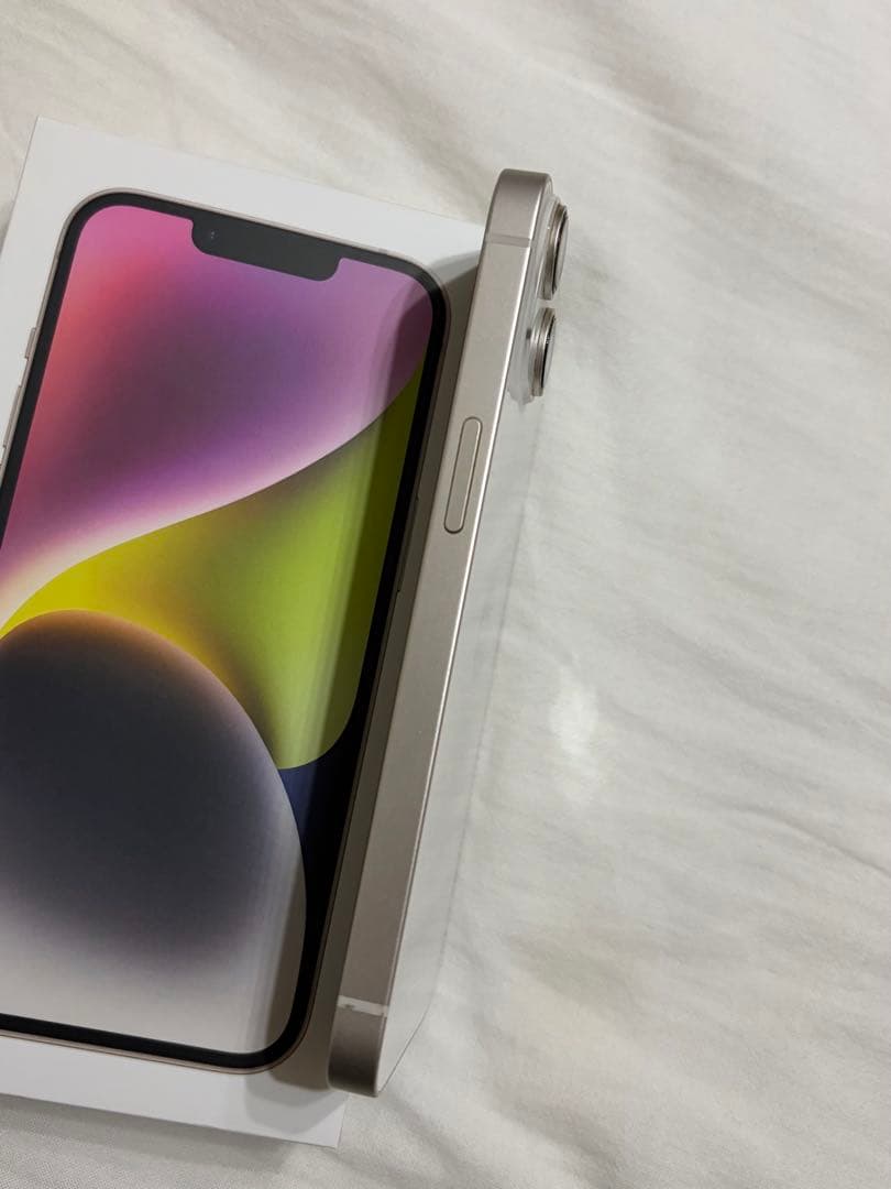 iPhone14 128GB 本体 外カメラ不良あり