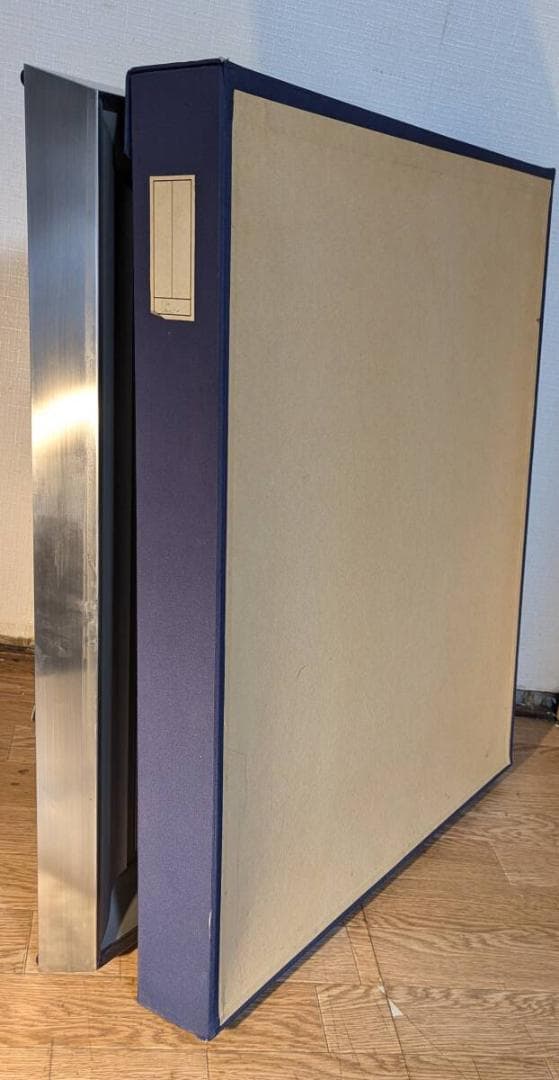 【真作】絵画　倉田立美　日本画10号　樹間　詩情あふれる一枚　箱入　W126