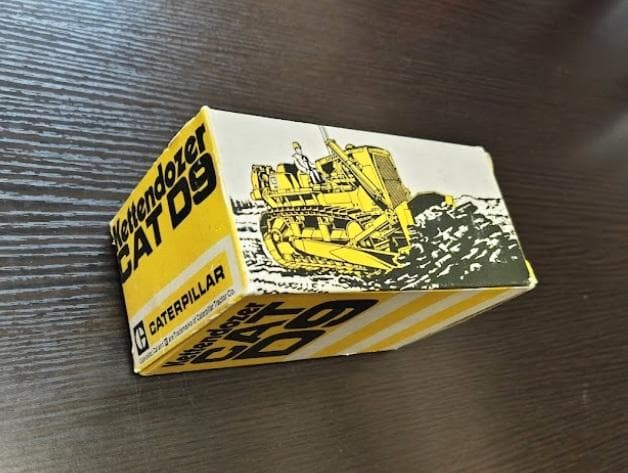 ヴィンテージ 西ドイツ製 Kettendozer ブルドーザー CAT D9