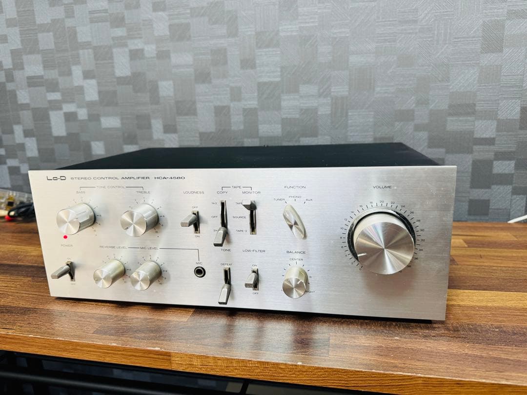 HITACHI 日立 Lo-D ローディ HCA-4580 プリアンプ 音響機器