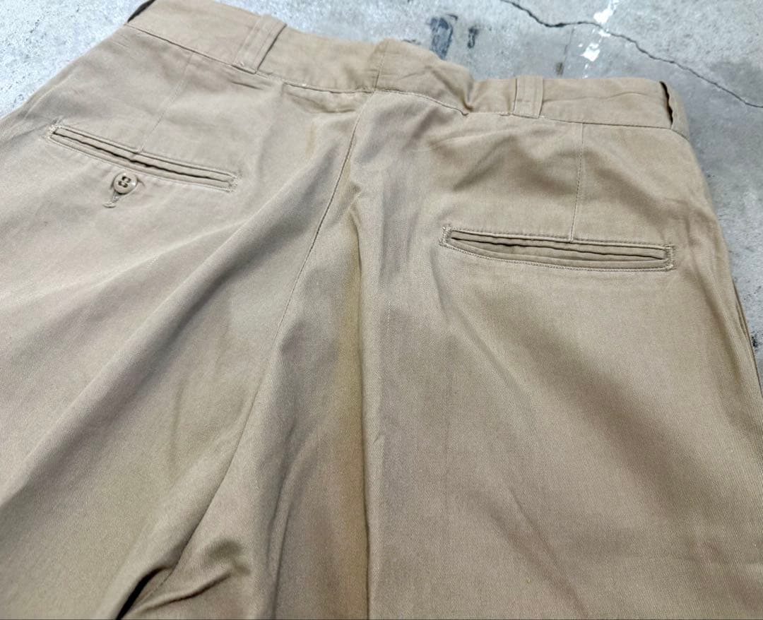 60s 70s US ARMY アメリカ軍 チノパン 32×29