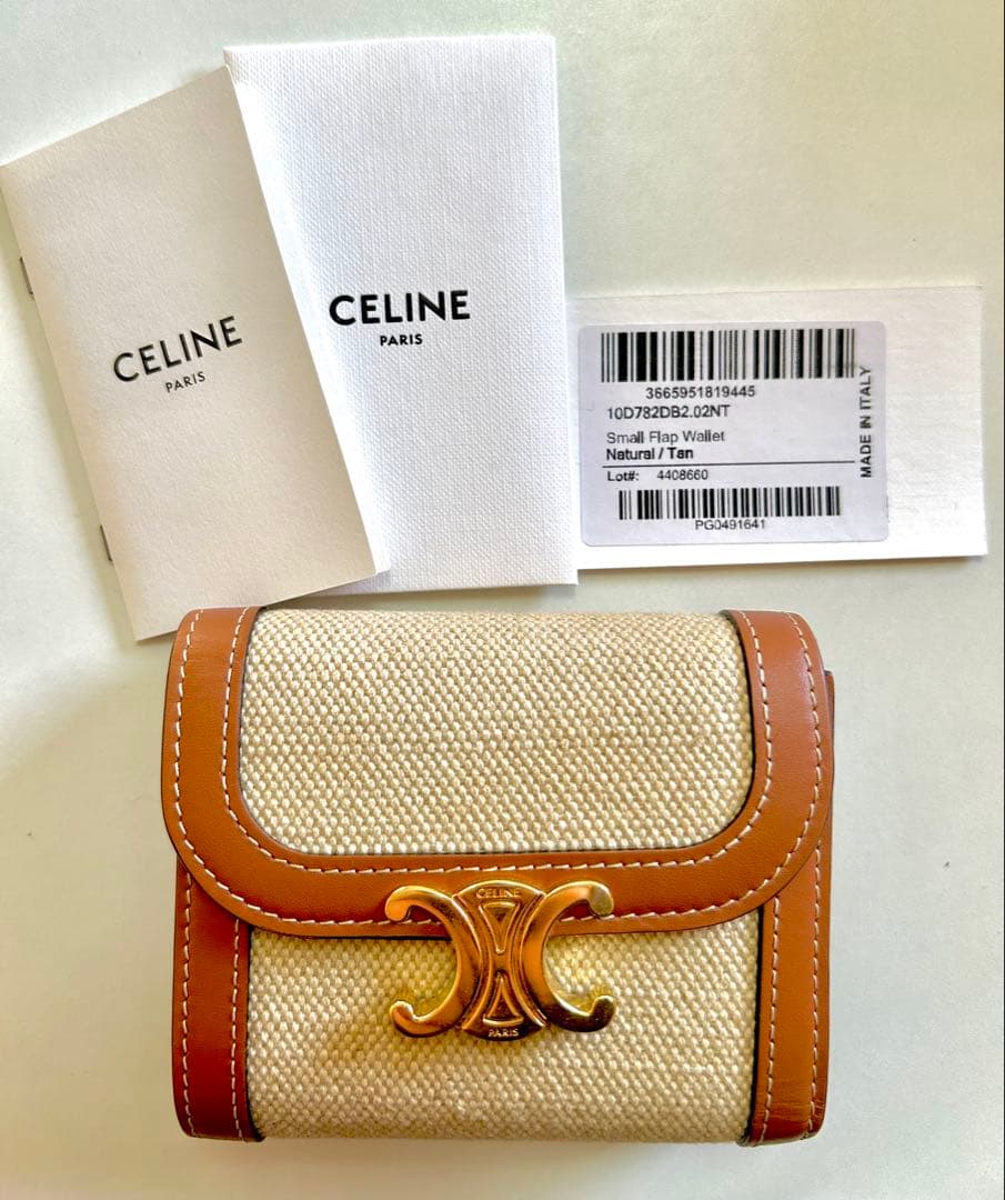 #nn# ＊美品＊CELINE トリオンフ 三つ折り財布