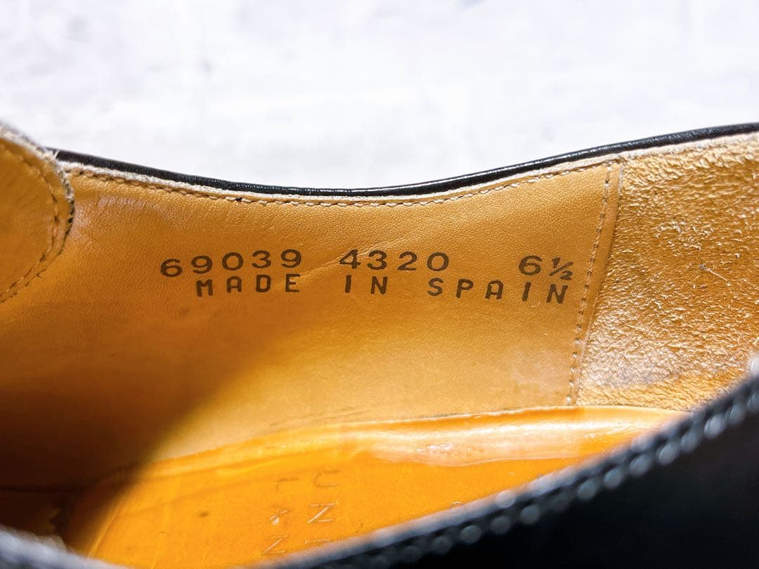 【極美品】Berwick ストレートチップ ビジネスシューズ 本革 UK6.5