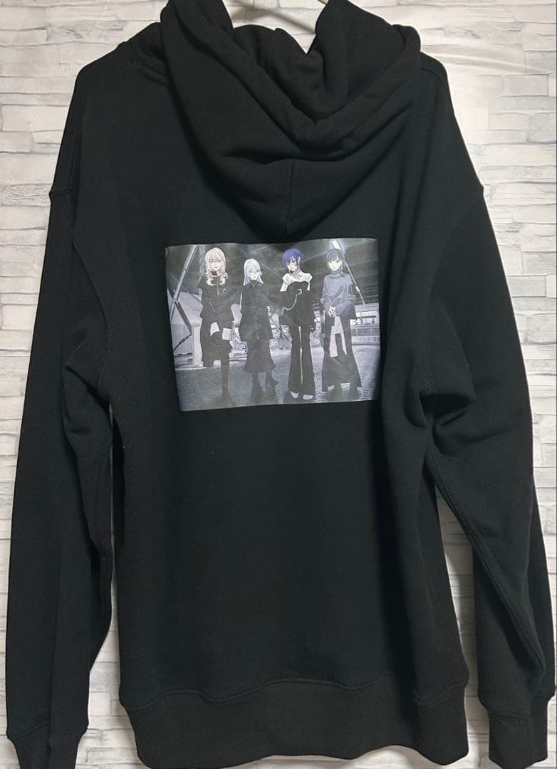 プロセカ ZOZOTOWN 25時、ナイトコードで。 フラワーモチーフ フーディ