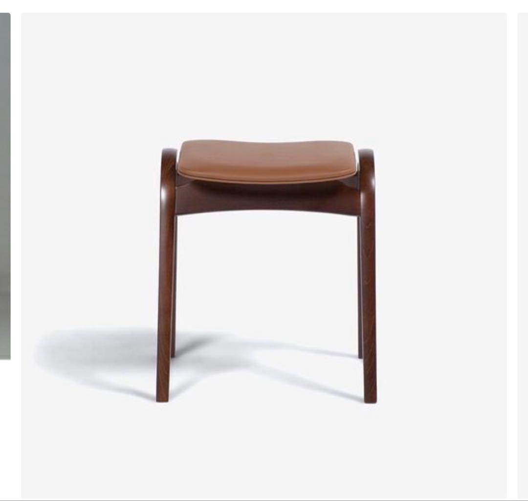 新年セール！秋田木工　スツール No.202 ブラウン 木製