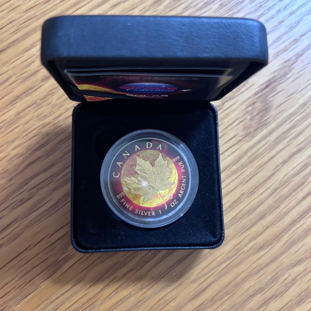 【メイプル銀貨】 スペースコレクション ソーラーフレア2015