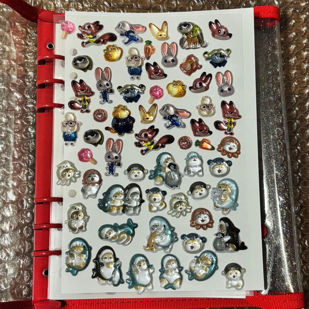 シール帳　完成品