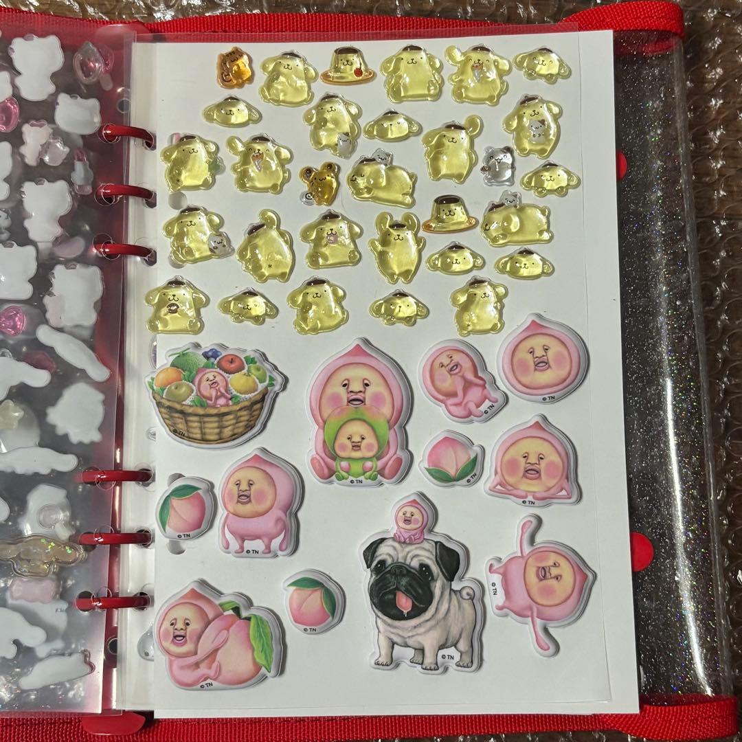 シール帳　完成品