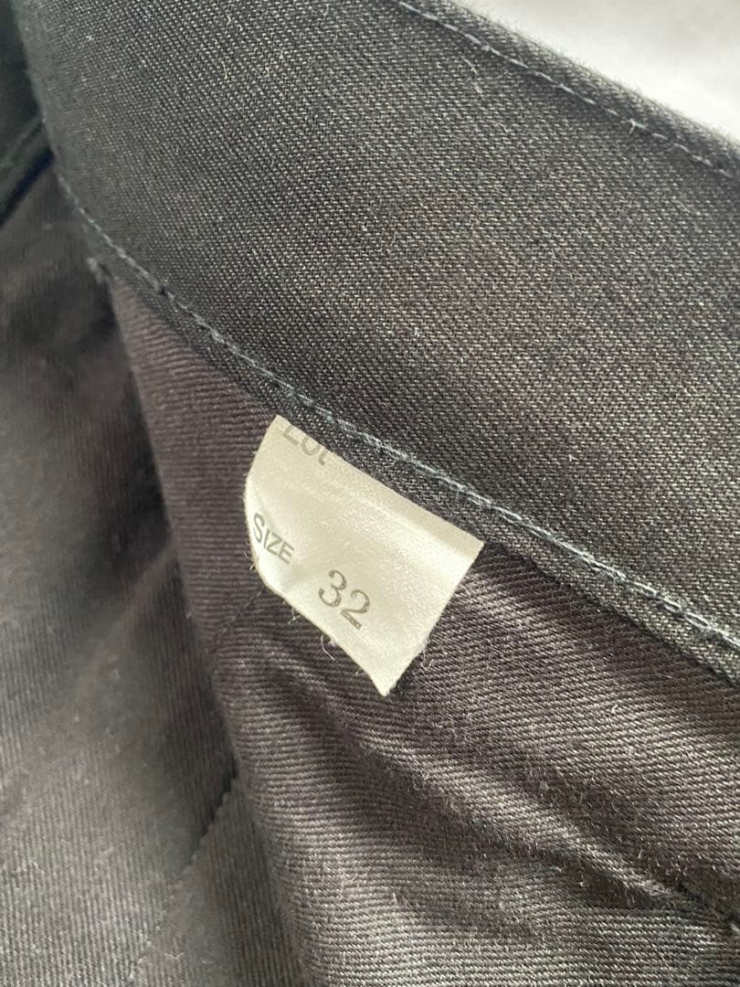 【美品】Workers officer trousers ワーカーズ ブラック
