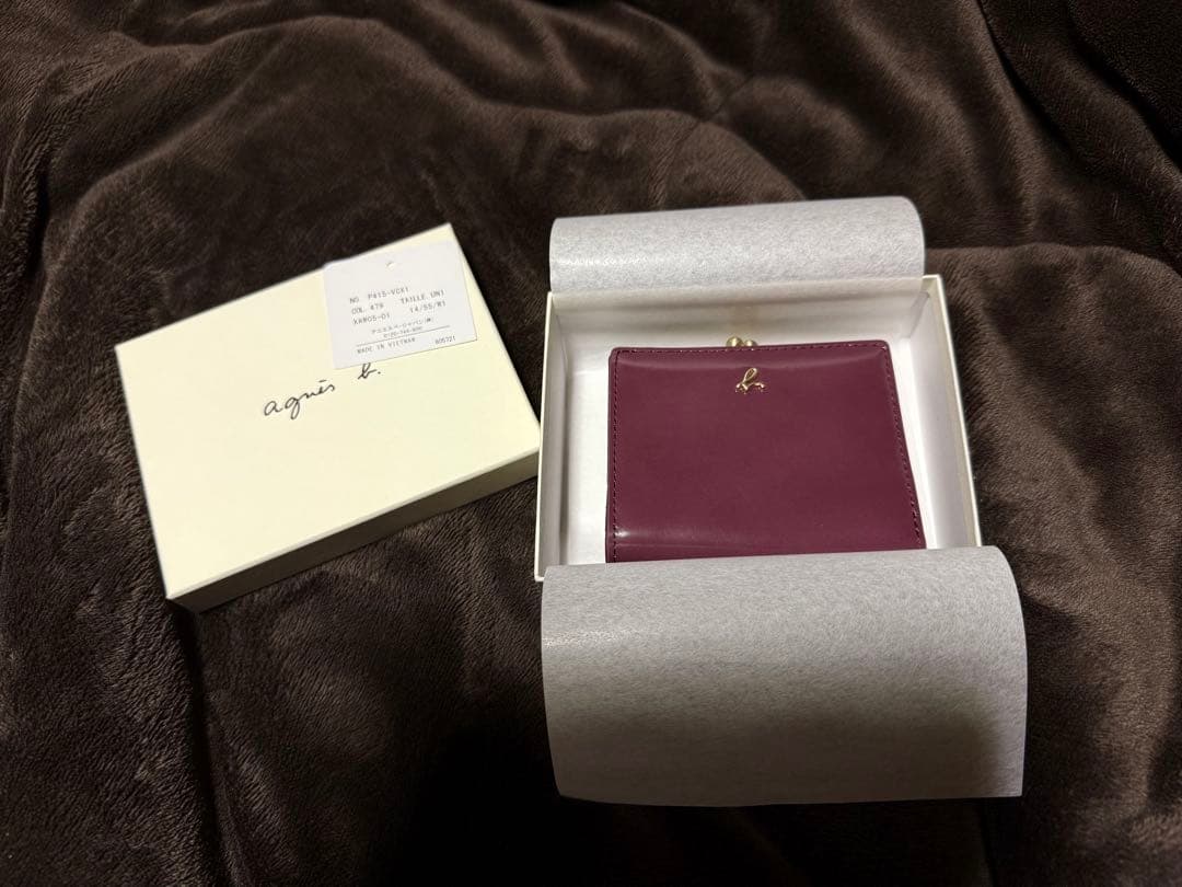 agnès b. VOYAGE ウォレット XAW05－01 新品　未使用　財布